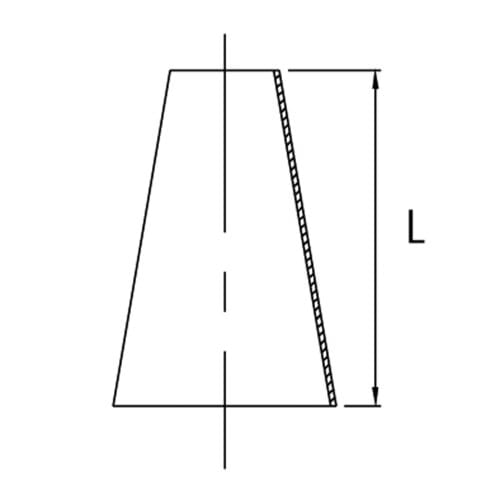 Reducer - concentric, DS/SMS