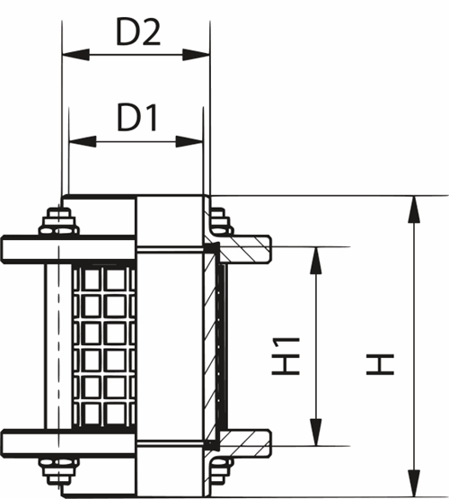 In-Line sight glass, weld ends, DS/SMS/ISO