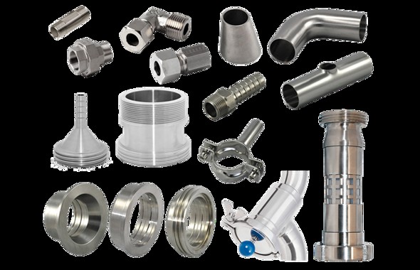 Large selection of stainless BSP and high-quality food fittings with great durability and resistance to wear. Easy ordering via webshop. Fast delivery.