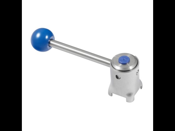 AWH butterfly valve handle, 2 positions