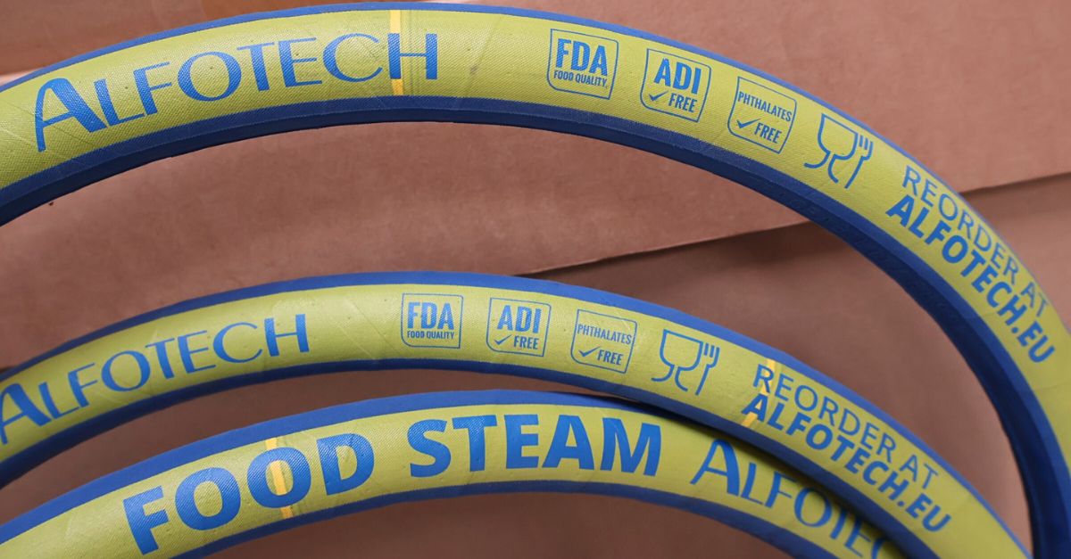 food steam hose
