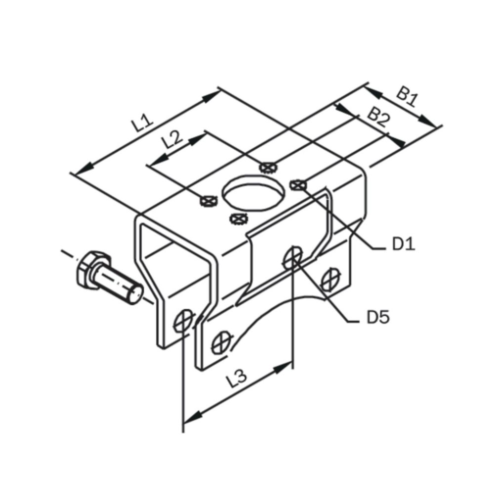 Retaining plate for AWH actuator, reinforced