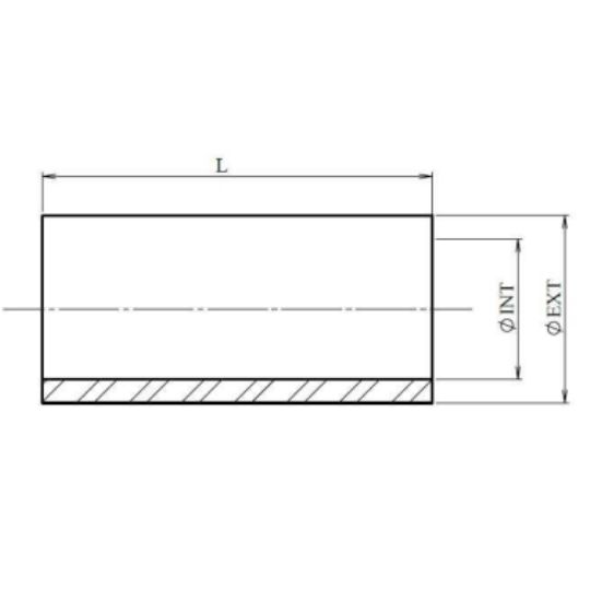 Welding fitting, weld end