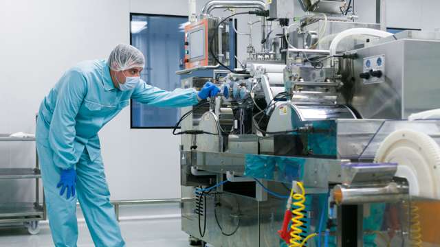 man doing inspection