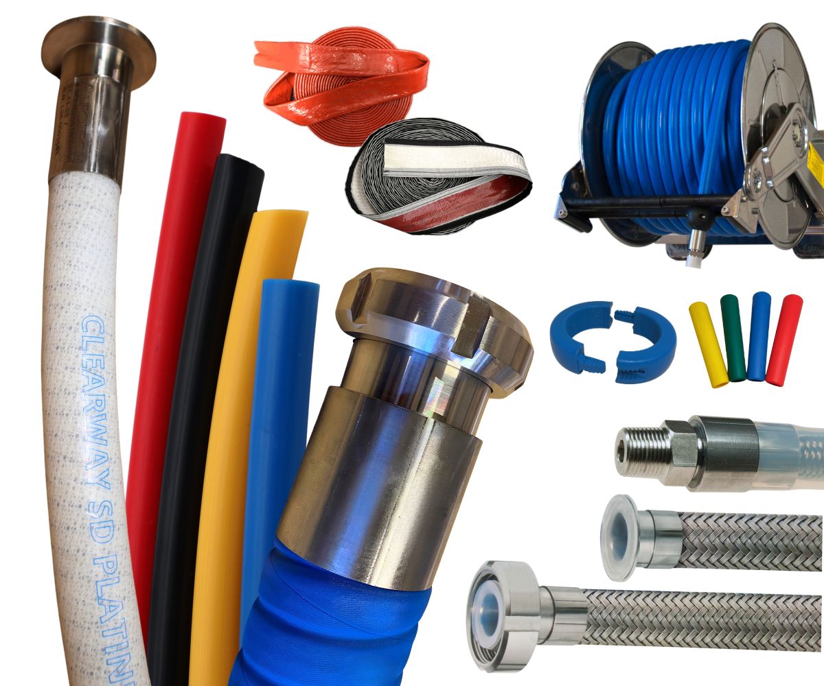 Explore our wide range of flexible and robust industrial hoses of the highest quality for professional use. Order quickly and easily via our webshop today!