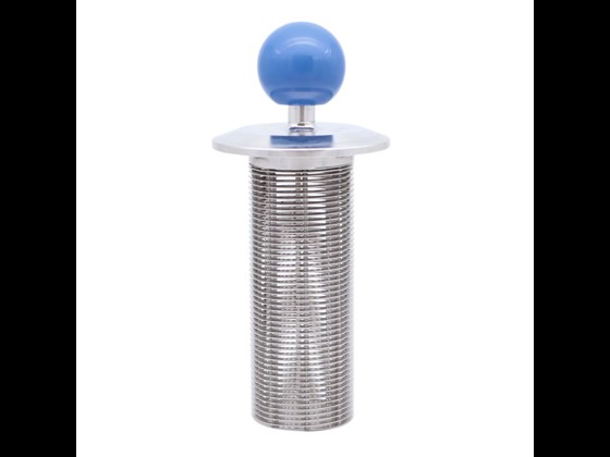 Our stainless steel insert for strainer is made in outstanding quality. The filter insert is made of stainless steel AISI 316, which ensures long durability.