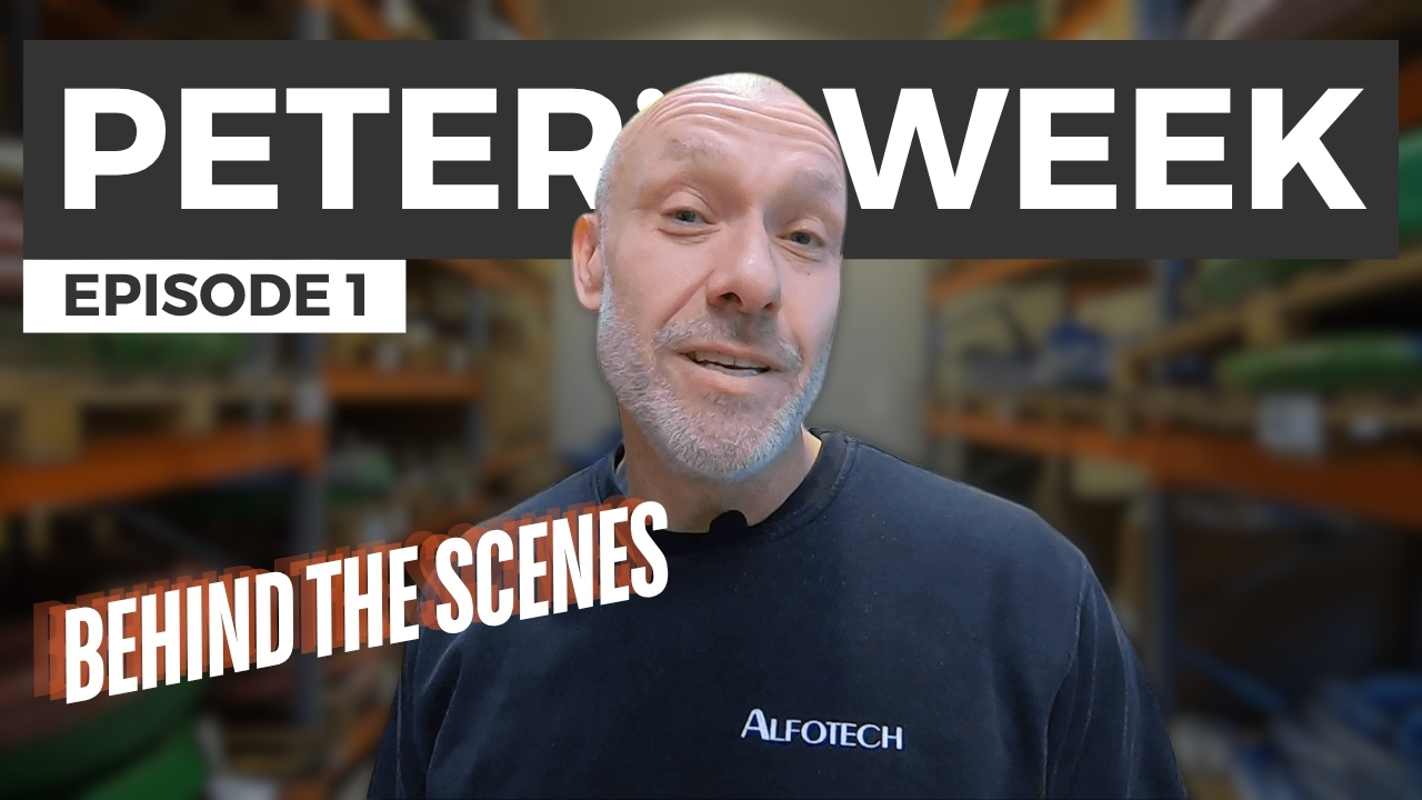 Peter's Week epsiode 1: Behind the scenes at Alfotech