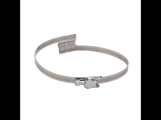 Double Bridge-W4 clamp for vacuum hoses