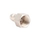 Compressed air coupling nipple, female BSP, galvanized