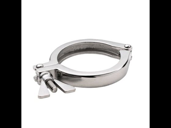 Durable DIN Clamp ring for hygienic use in the food industry. Designed for easy installation and long-lasting performance. Order now!