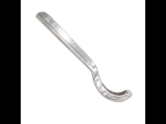 Our fixed hook spanner is made of stainless steel AISI 304. Used to tighten union nuts on DS, DIN and ISO dairy pipe unions. Order quickly and easily!