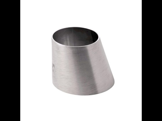 Stainless steel eccentric reducer, stained on the inside and ground on the outside. Comes with smooth ends and meets DIN 11852 standard. Order here!