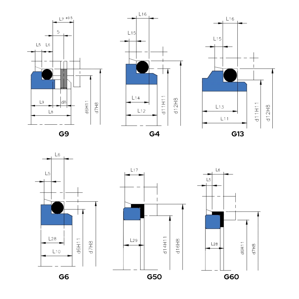 MG 1 mechanical seal
