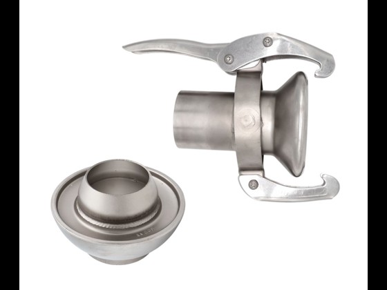 Professional cardan couplings for welding, made of stainless steel. Quality product for the process industry. Order easily and quickly via our webshop.