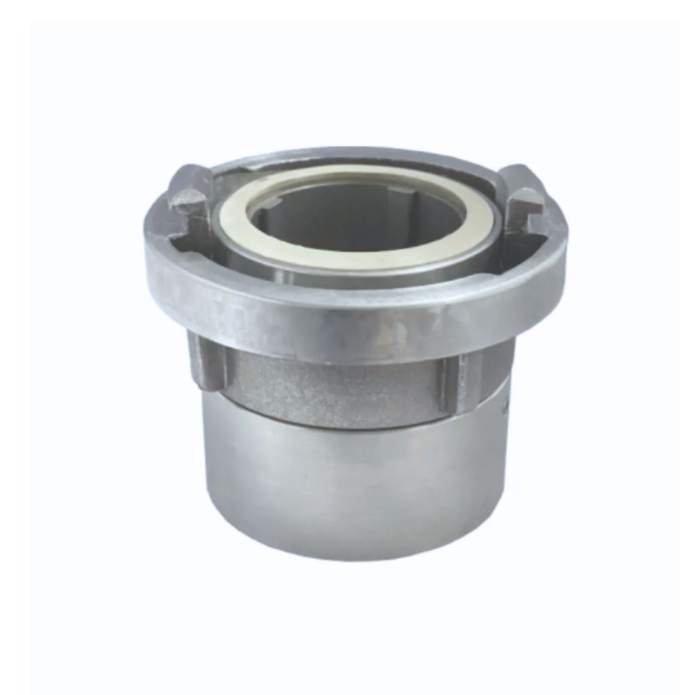 Highly durable Storz coupling made of aluminium, with sviweling female BSP thread. Used for tankers. Find robust Storz couplings for tankers here.