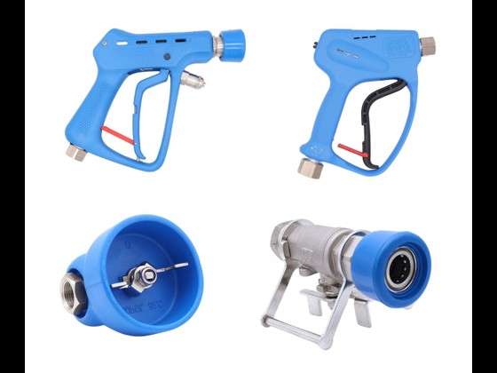 See our selection of durable low-pressure guns for effective cleaning of machines and equipment in the process industry. Click here!