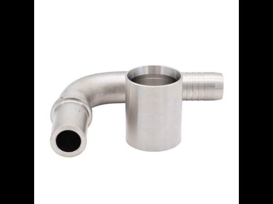 Alfotech's high quality standpipe with 90° bend is suitable for chemical tasks as well as media with high temperature requirements. Order online here.