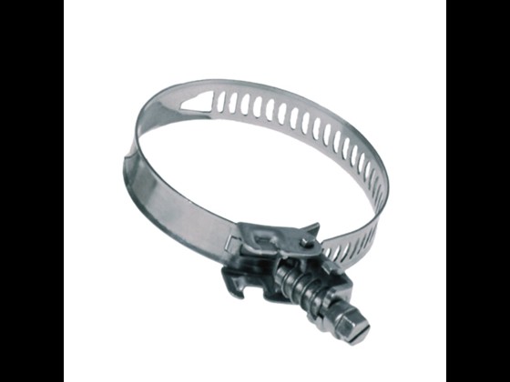 High quality stainless SERRATUB Maxi hose clamp from Alfotech. Used for mounting hoses on various hose connections etc. Order online via our webshop here.