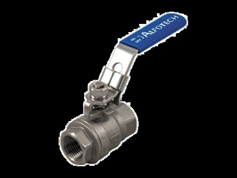 Ball valve, 2-part