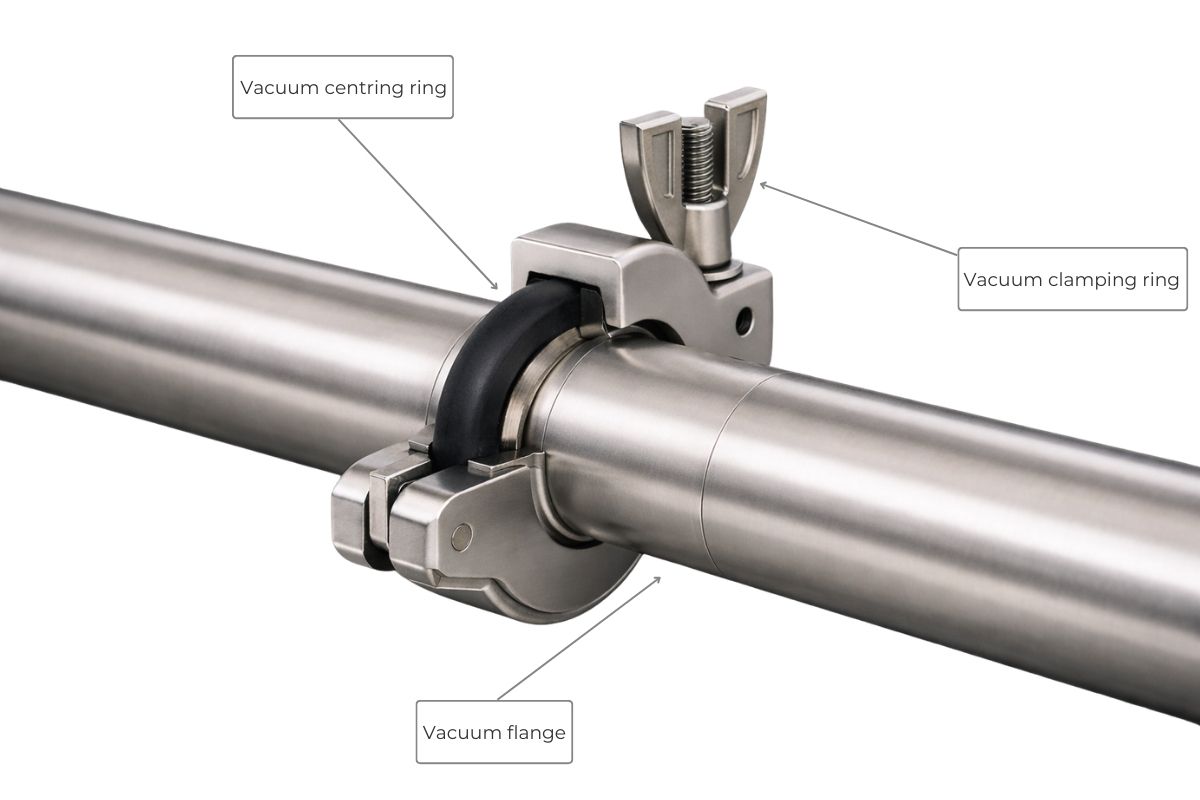 illustration of vacuum fittings