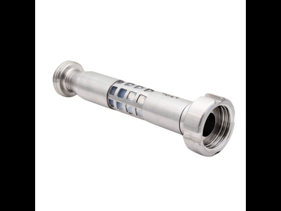 With a sight glass you can monitor food and pharmaceuticals where glass is not allowed. Order sight glass with high chemical resistance and stainless mesh here.