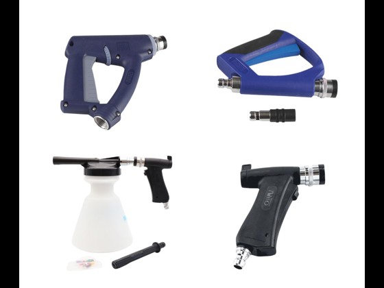 Large selection of NITO spray guns that can be used for rinsing, irrigation and cleaning in industry. Alfotech manufactures products for all industry needs.