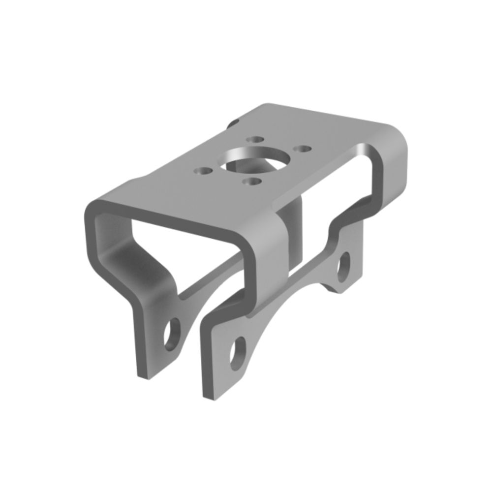 Retaining plate for AWH actuator, reinforced