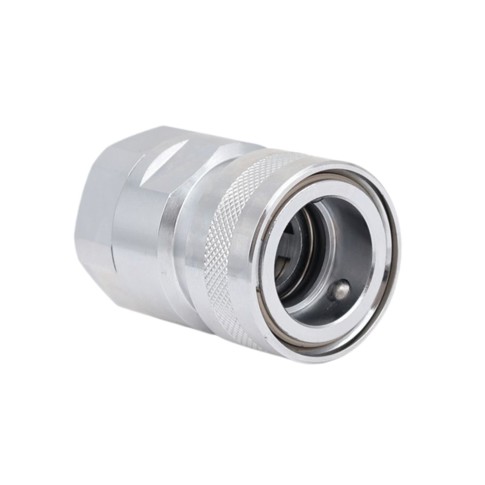 Water coupling, female BSP with stop valve