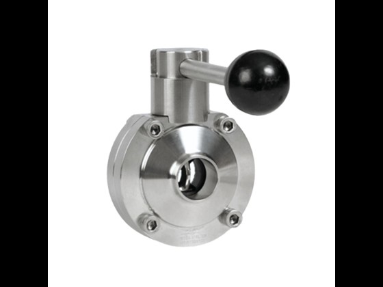 LKB butterfly valve, EPDM gasket, stainless AISI 316