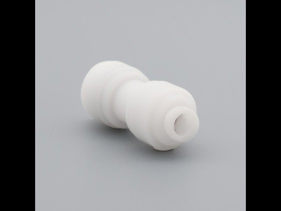 Push-in union connector, reduction, made of polyoxymethylene (POM), incl. EPDM gasket. Long service life and high sanitary level. Order here!