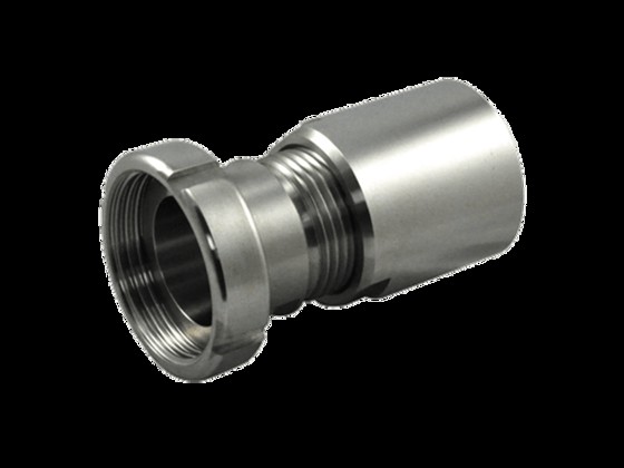 Alfotech's DS union nut is made of high quality stainless steel. Supports connections between 25.0 mm and up to 76.0 mm. Order via our webshop here.