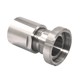 AFT reusable hose couplings, DIN union nut