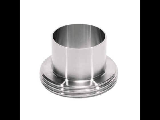 Our aseptic weld nipple is made of AISI 316L stainless steel and complies with the DIN 11864-1, series A standard. Find fittings of the highest quality here.