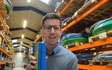 New king of industrial milk hoses