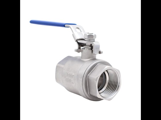 Ball valve, 2-part, stainless AISI 316