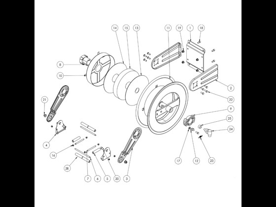 We offer several types of spare parts and kits for 1000-3503 AV hose reels. Find them here and order directly from our webshop today!