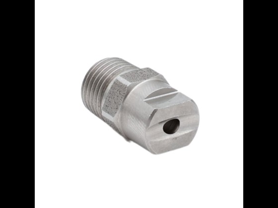 Flushing nozzles in stainless steel AISI 316 for rinsing in foam systems. Available in various RG connections. Perfect for industrial use. Order online!