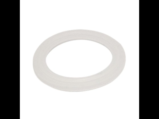 ISO Clamp union lip gasket, WMQ, transparent