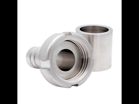 Alfotech's DS union nut is of high quality and is suitable for chemical tasks as well as media with high temperature requirements. Order online here.